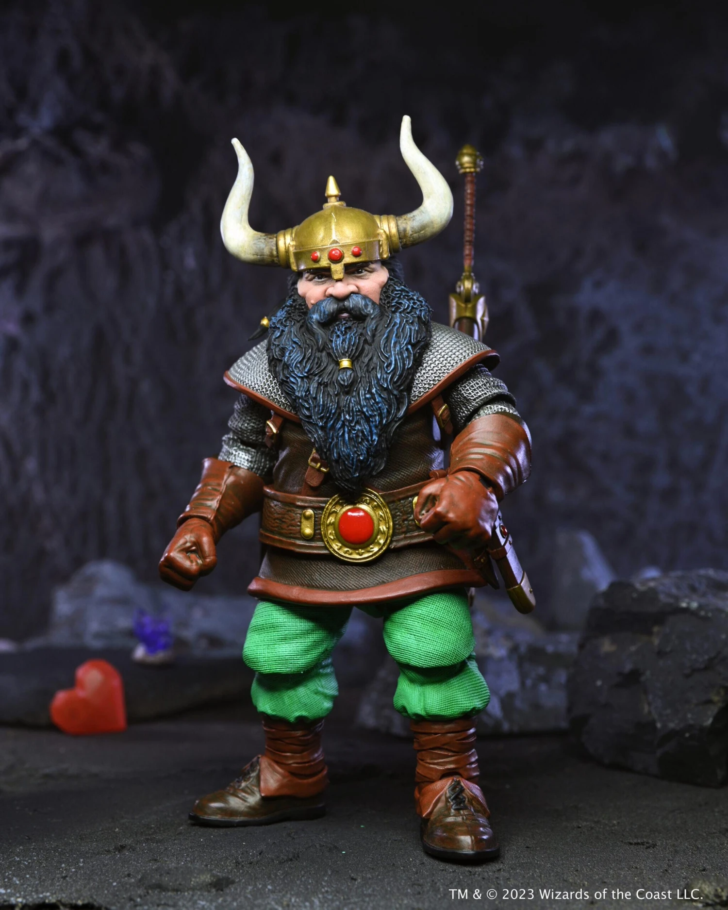 NECA *PRE-ORDER Dungeons & Dragons Ultimate 7 Inch Action Figure - Elkhorn The Good Dwarf - Image 2