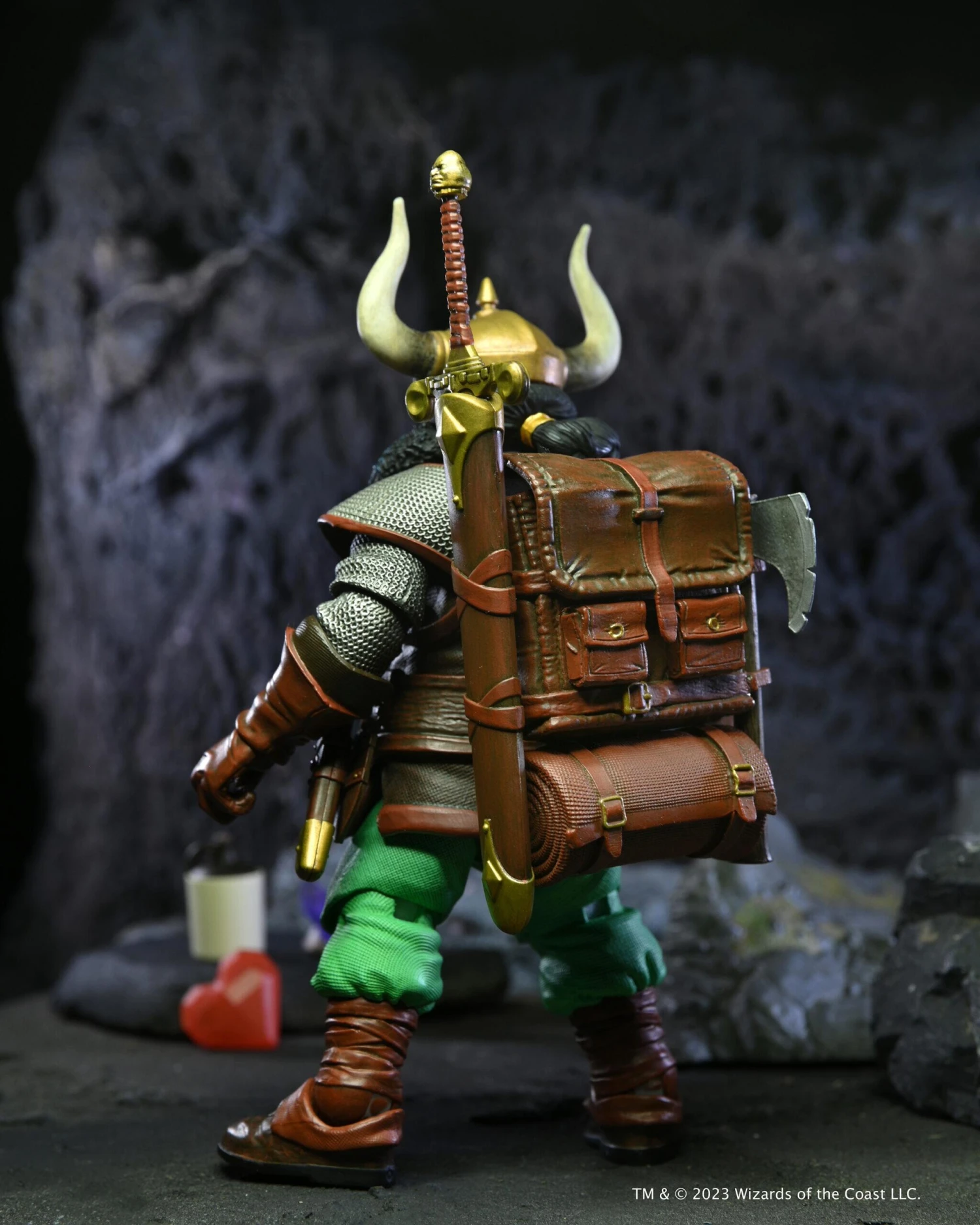 NECA *PRE-ORDER Dungeons & Dragons Ultimate 7 Inch Action Figure - Elkhorn The Good Dwarf - Image 4