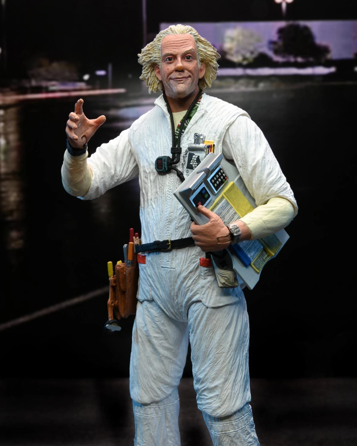 NECA Back To The Future Ultimate 7" Scale Action Figure - Hazmat Suit Doc Brown - Image 4