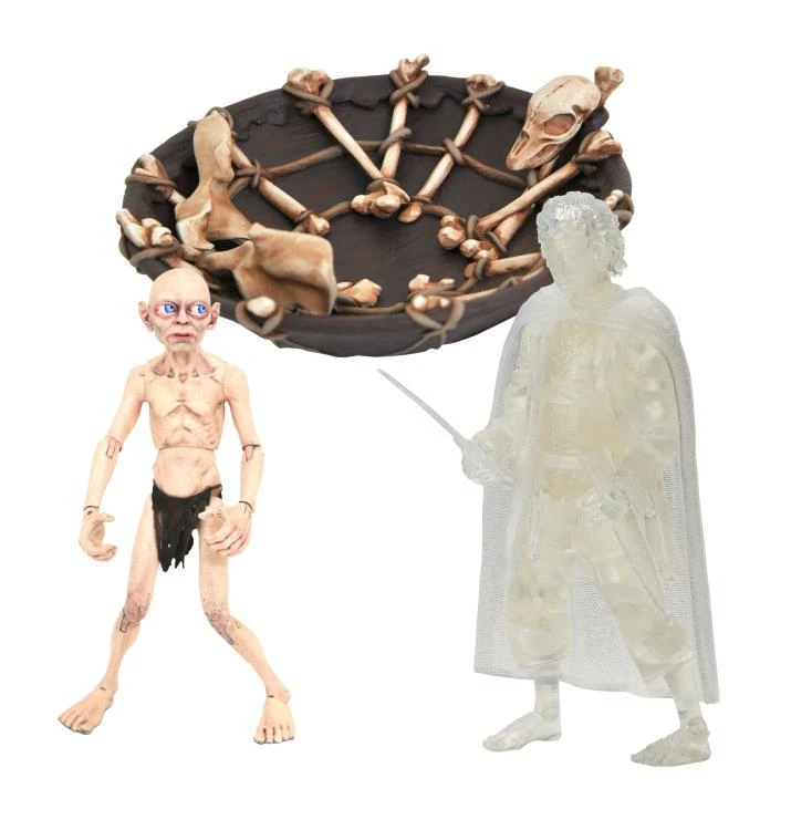 Diamond Select Lord Of The Rings Select SDCC 2021 Exclusive Action Figure Box Set - Frodo & Gollum