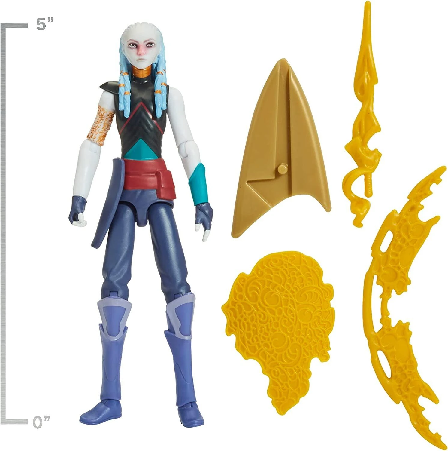 Star Trek Prodigy Universe 5 Inch Action Figure - Gwyndala - Image 4