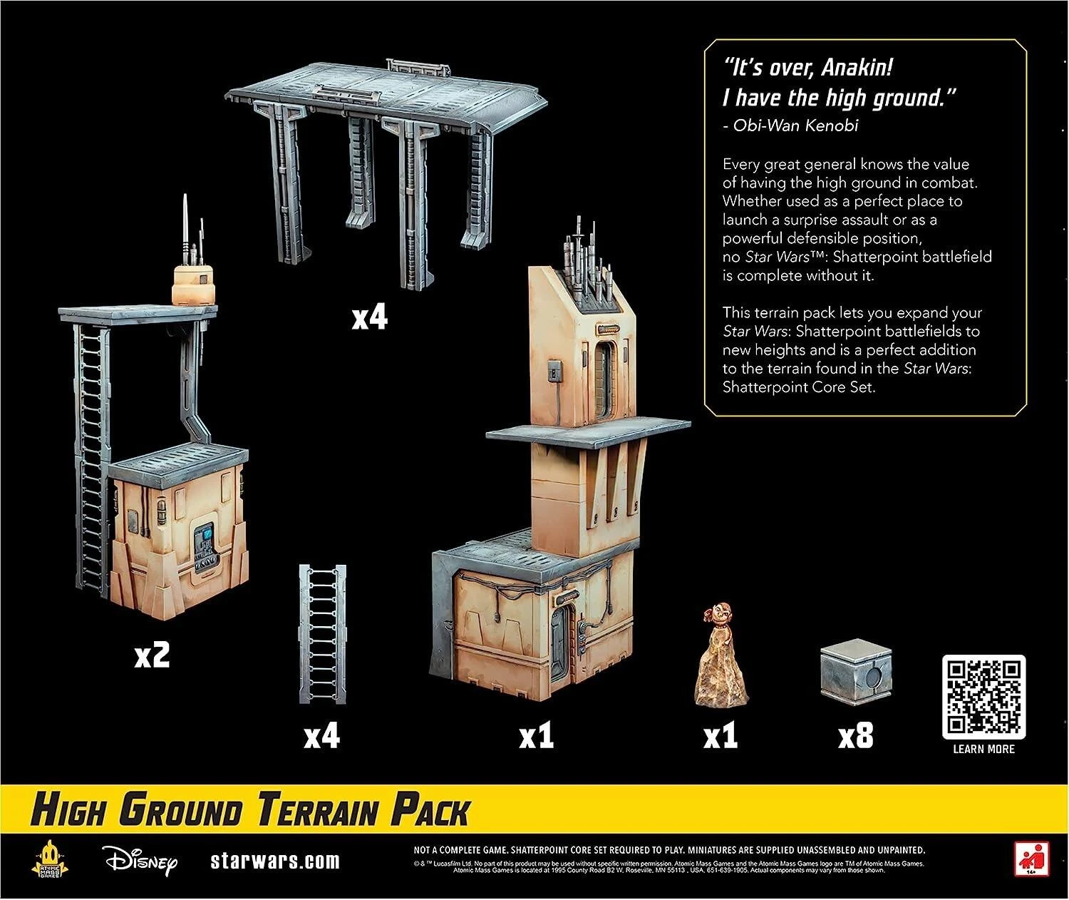 Atomic Mass Games Star Wars Shatterpoint: High Ground Terrain Pack - Image 2