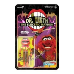 SUPER7 The Muppets Electric Mayhem Band Reaction Action Figure - Animal