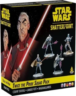 Atomic Mass Games Star Wars Shatterpoint: Twice The Pride (Count Dooku Squad) Expansion Pack