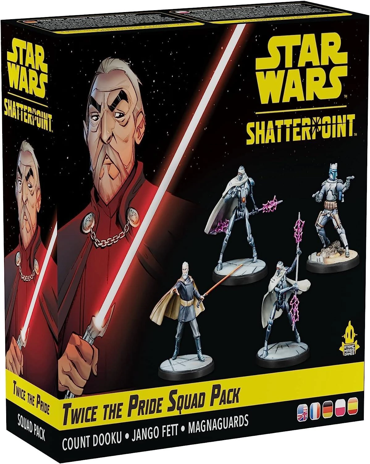 Atomic Mass Games Star Wars Shatterpoint: Twice The Pride (Count Dooku Squad) Expansion Pack