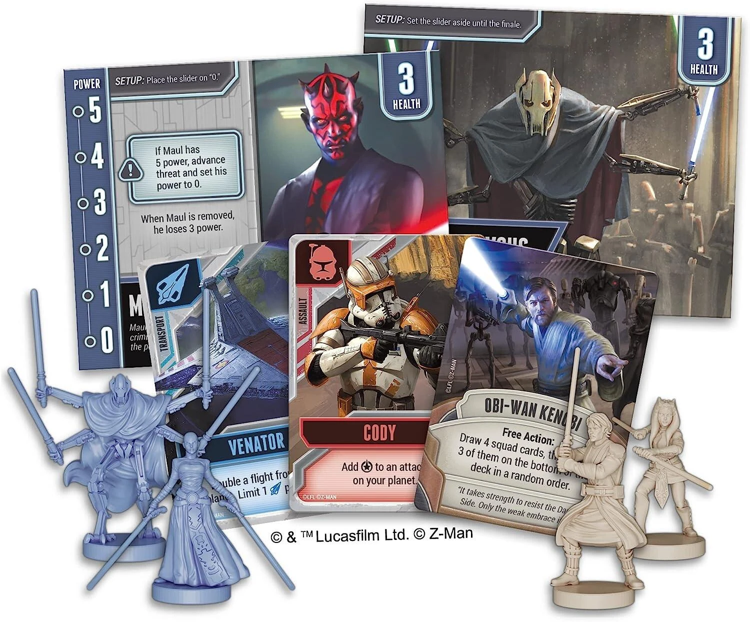 Z-Man Games Pandemic: Star Wars: The Clone Wars Board Game - Image 4