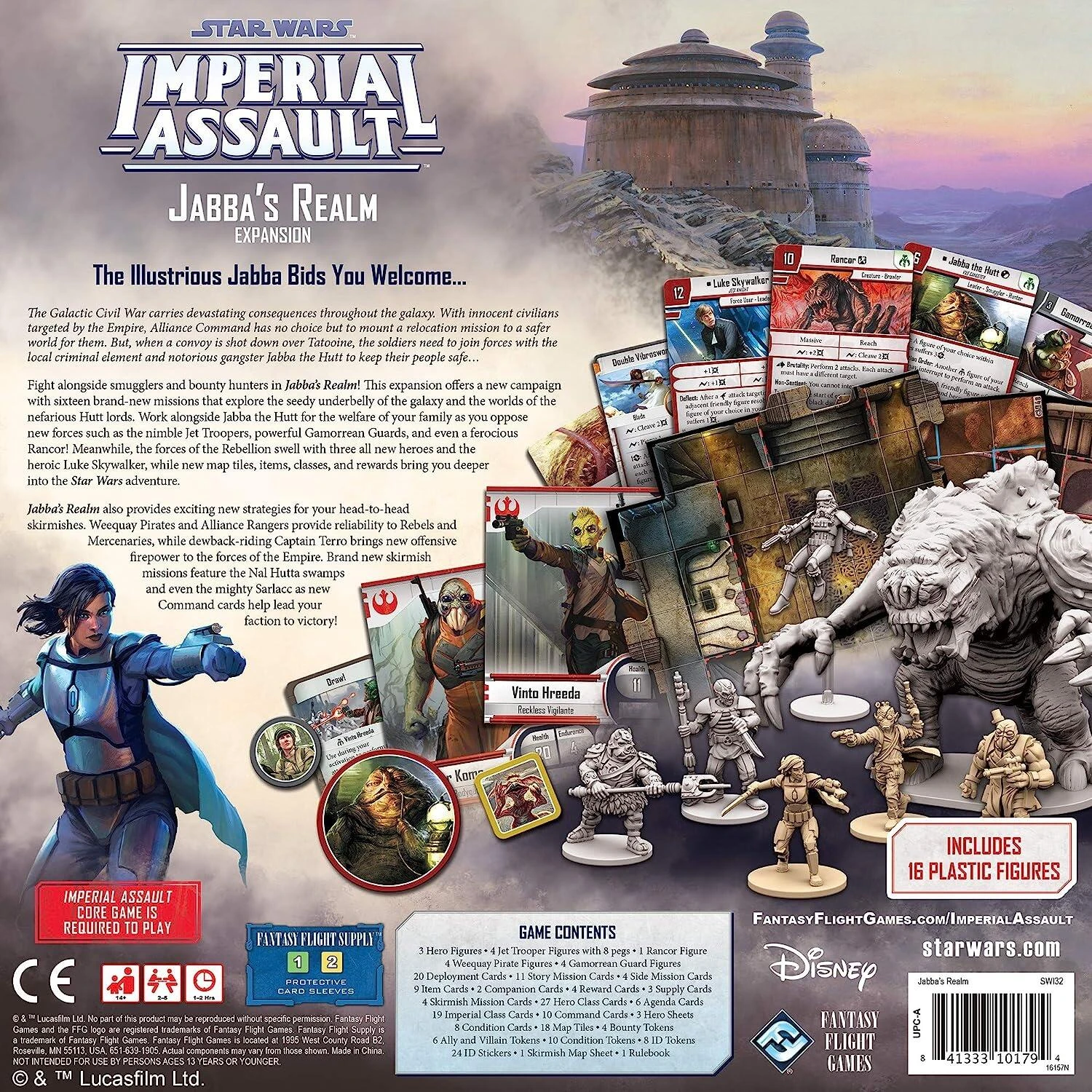Fantasy Flight Games Star Wars Imperial Assault: Jabba's Realm Campaign Expansion - Image 2