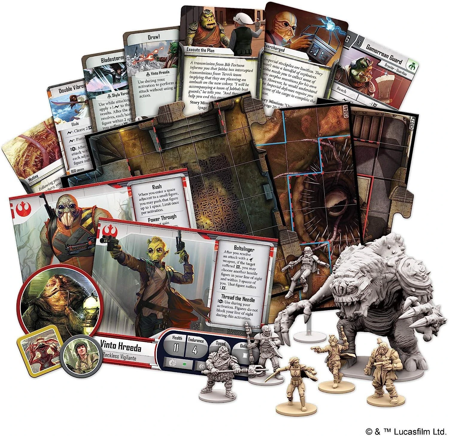 Fantasy Flight Games Star Wars Imperial Assault: Jabba's Realm Campaign Expansion - Image 5