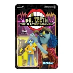 SUPER7 The Muppets Electric Mayhem Band Reaction Action Figure - Zoot