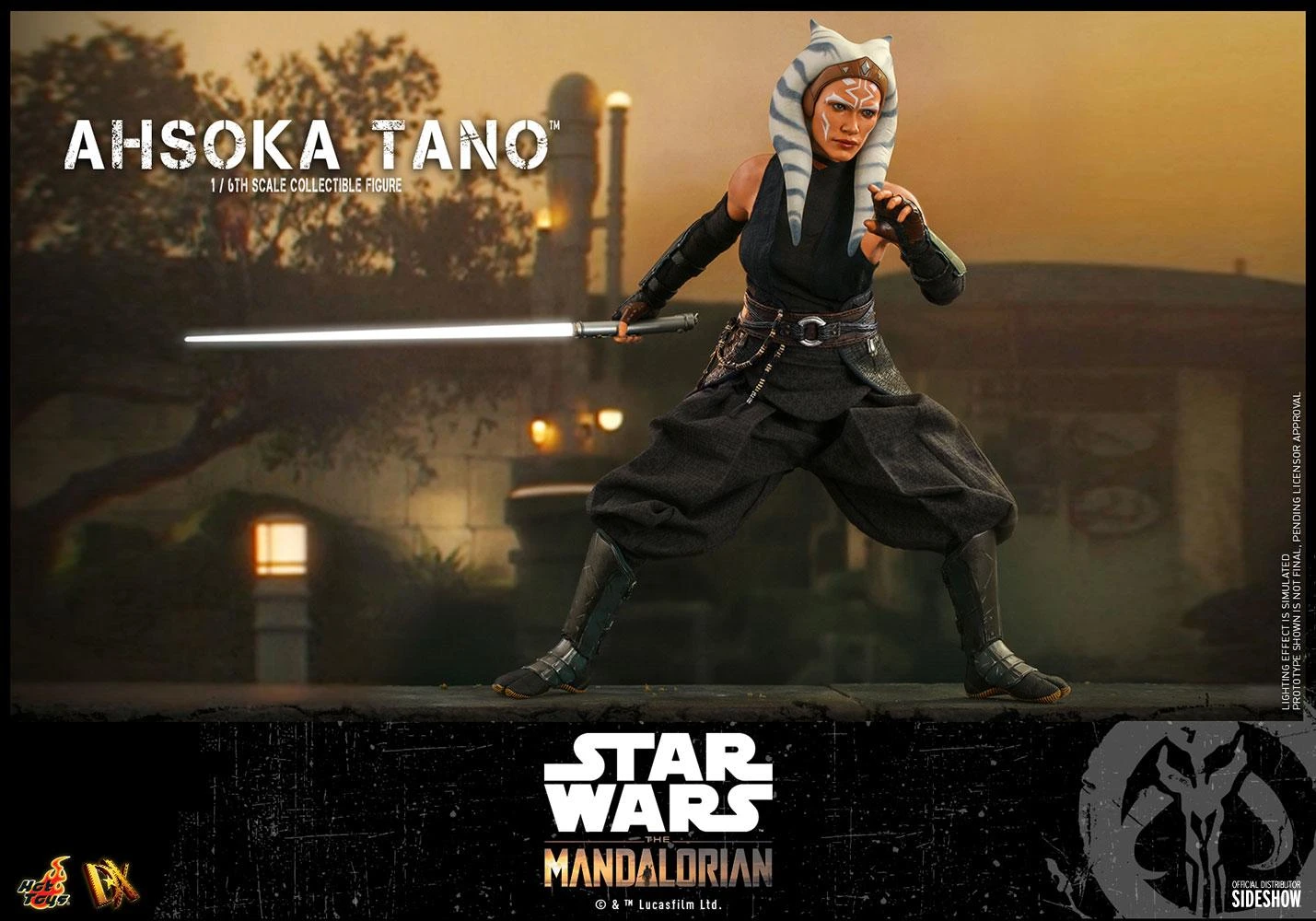 *PRE-ORDER Ahsoka (The Mandalorian) - Star Wars Hot Toys Collectibles 1/6 Scale Action Figure - Image 7