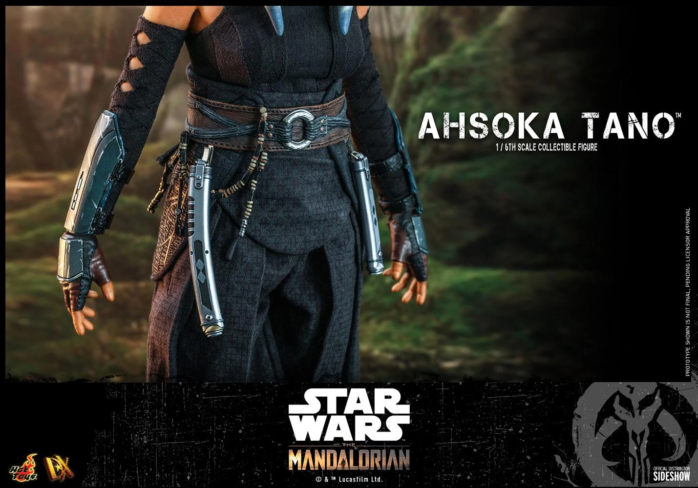 *PRE-ORDER Ahsoka (The Mandalorian) - Star Wars Hot Toys Collectibles 1/6 Scale Action Figure - Image 6