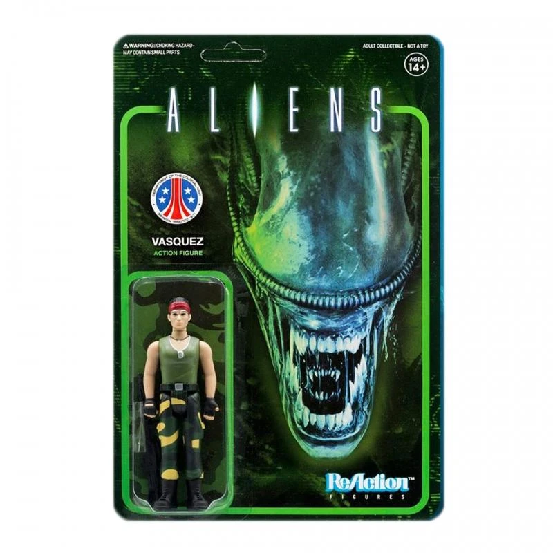 SUPER7 Aliens ReAction Figure - Vasquez