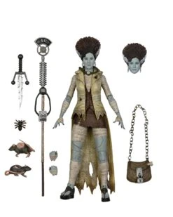 NECA Universal Monsters X Teenage Mutant Ninja Turtles Ultimate 7" Scale Action Figure - April As The Bride