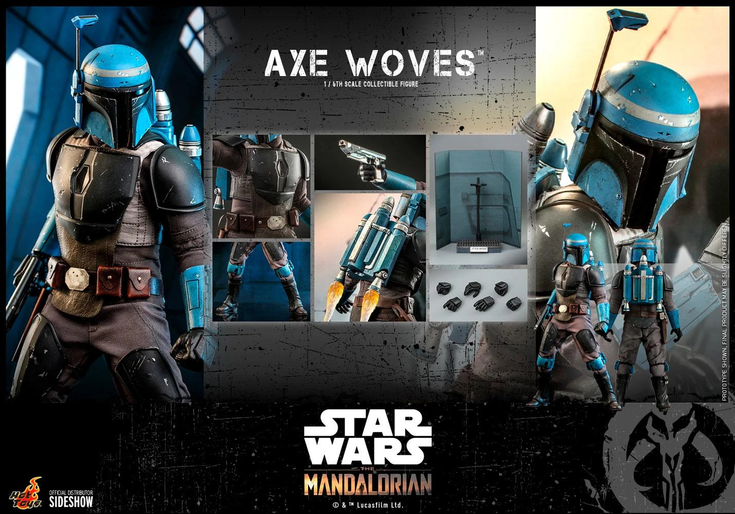 Axe Woves - Star Wars Hot Toys Collectibles 1/6 Scale Action Figure - Image 5