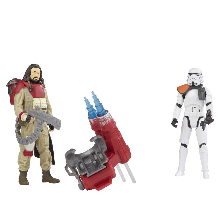 Hasbro Star Wars Rogue One 3.75 Inch Action Figure 2 Pack: Baze Malbus And Imperial Stormtrooper - Image 2