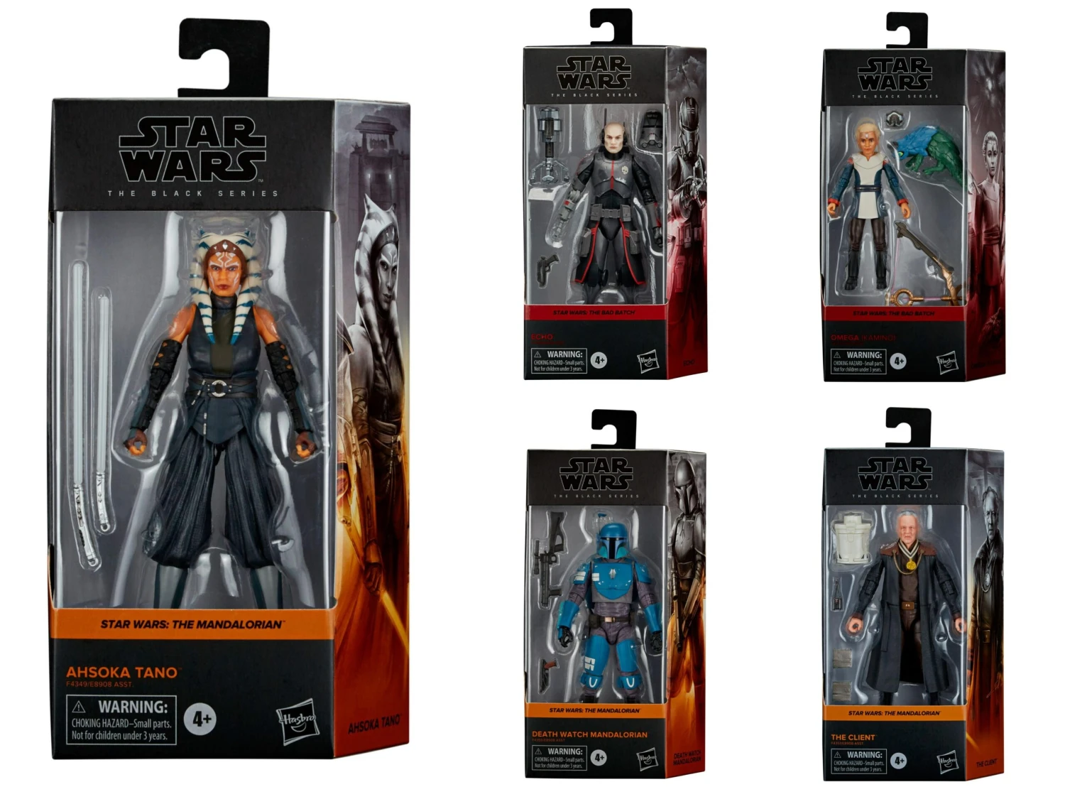 Hasbro Star Wars Black Series 6 Inch Action Figure Wave 32 - Set Of 5