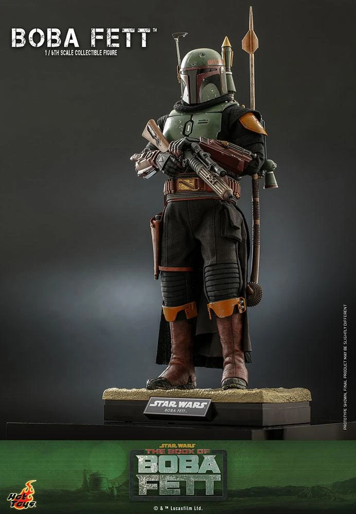 *PRE-ORDER Boba Fett (The Book Of Boba Fett) - Star Wars Hot Toys Exclusive Collectibles 1/6 Scale Action Figure - Image 7