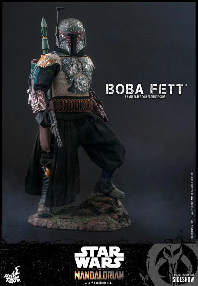 Boba Fett (The Mandalorian) - Star Wars Hot Toys Collectibles 1/6 Scale Action Figure - Image 3