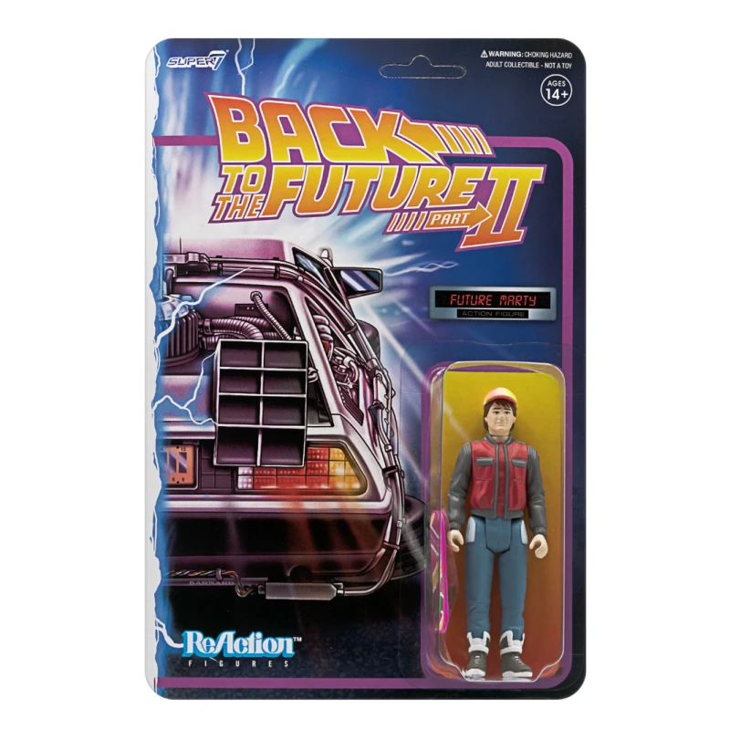 SUPER7 Back To The Future II ReAction Action Figure Wave 1 - Future Marty McFly