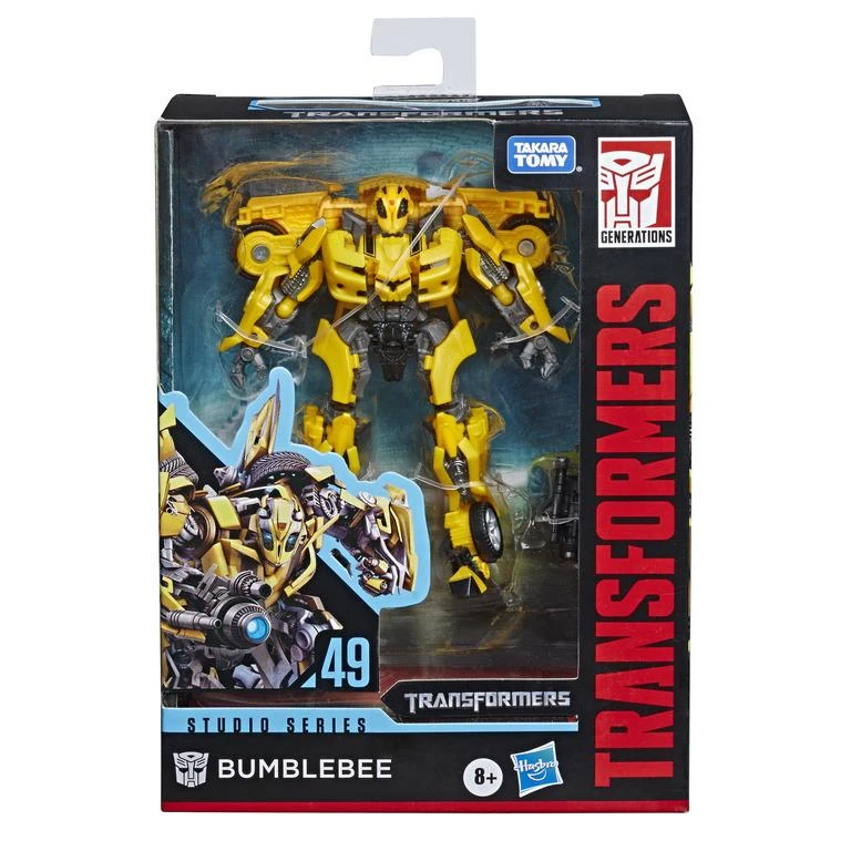 Hasbro Transformers Studio Series 49 Deluxe Class Action Figure - Bumblebee