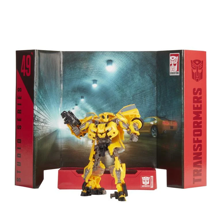 Hasbro Transformers Studio Series 49 Deluxe Class Action Figure - Bumblebee - Image 4