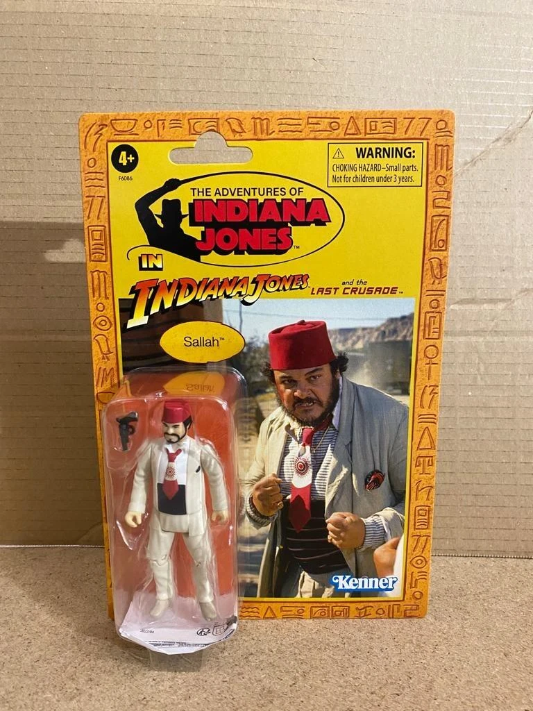 Hasbro Indiana Jones Retro 3.75 Inch Action Figure - Sallah - Image 2