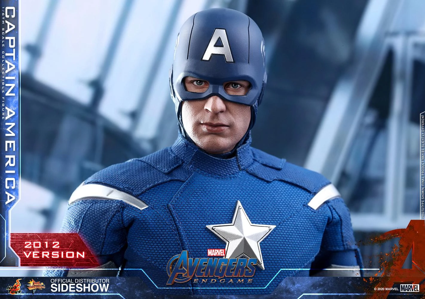 Captain America (2012 Version) - Marvel Hot Toys Collectibles 1/6 Scale Action Figure - Image 8