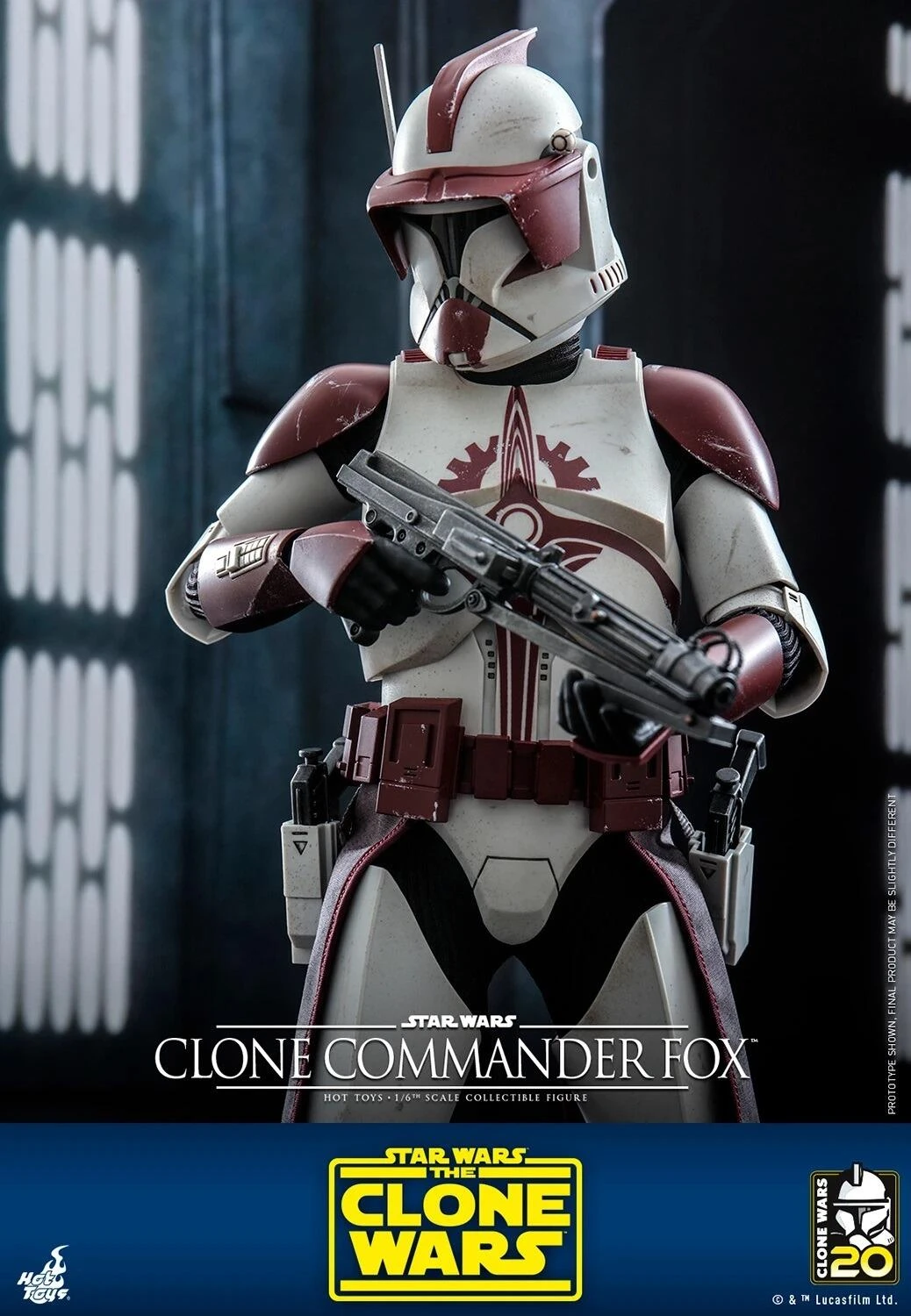 *PRE-ORDER Clone Commander Fox - Star Wars Hot Toys Exclusive Collectibles 1/6 Scale Action Figure - Image 4