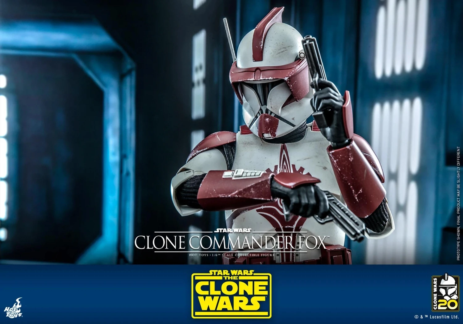 *PRE-ORDER Clone Commander Fox - Star Wars Hot Toys Exclusive Collectibles 1/6 Scale Action Figure - Image 8