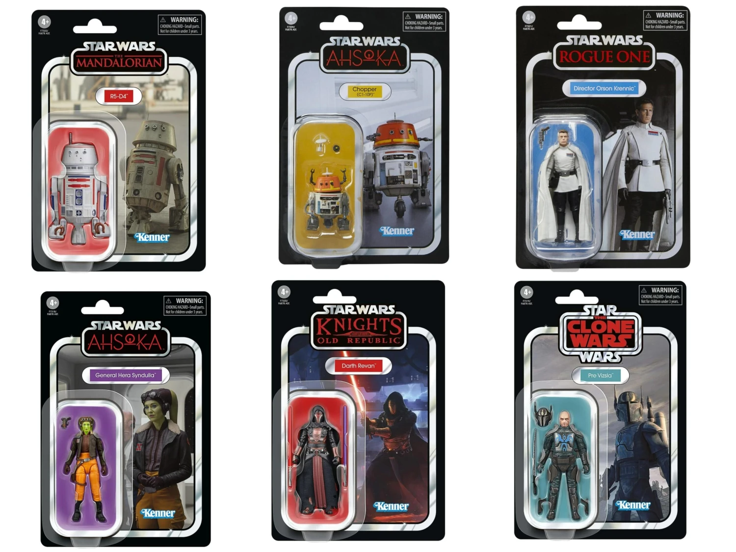 Hasbro Star Wars The Vintage Collection 3.75 Inch Action Figure Wave 48 - Set Of 6