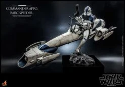 *PRE-ORDER Clone Commander Appo With Barc Speeder - Star Wars Hot Toys Exclusive Collectibles 1/6 Scale Action Figure