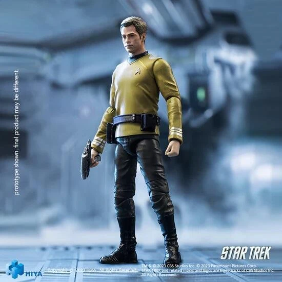 *PRE-ORDER HIYA Toys Star Trek 1:18 Scale Action Figures - James T. Kirk (2009) - Image 6