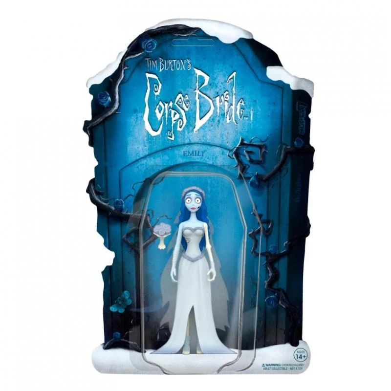 SUPER7 Corpse Bride Reaction Action Figure - Emily The Corpse Bride