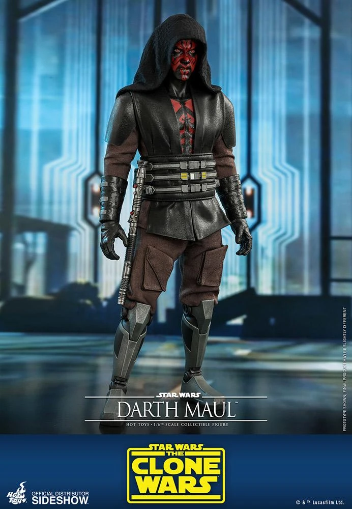 Darth Maul (Clone Wars) - Star Wars Hot Toys Collectibles 1/6 Scale Action Figure