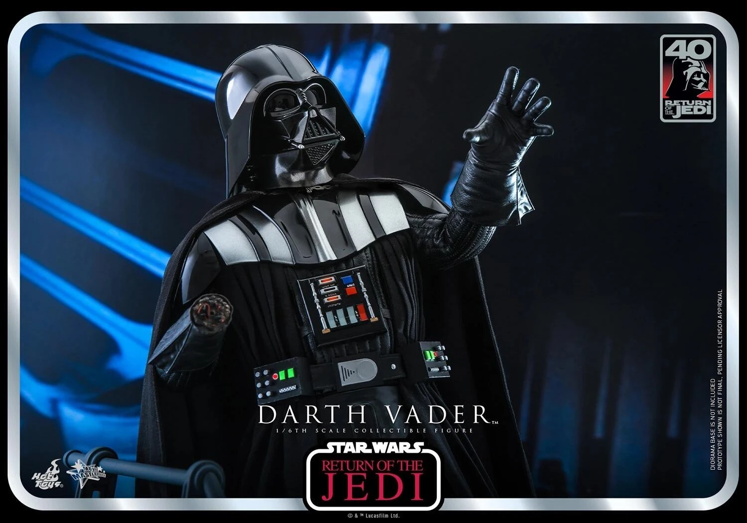 *PRE-ORDER Darth Vader - Star Wars: Return Of The Jedi 40th Anniversary Hot Toys Exclusive Collectibles 1/6 Scale Action Figure - Image 10