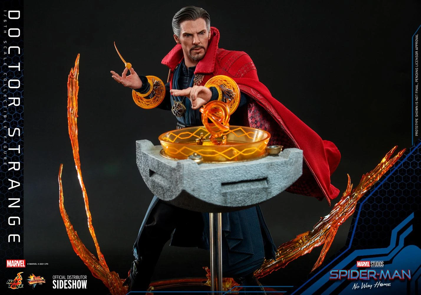 Doctor Strange - Spider-man No Way Home Marvel Hot Toys Collectibles 1/6 Scale Action Figure - Image 9