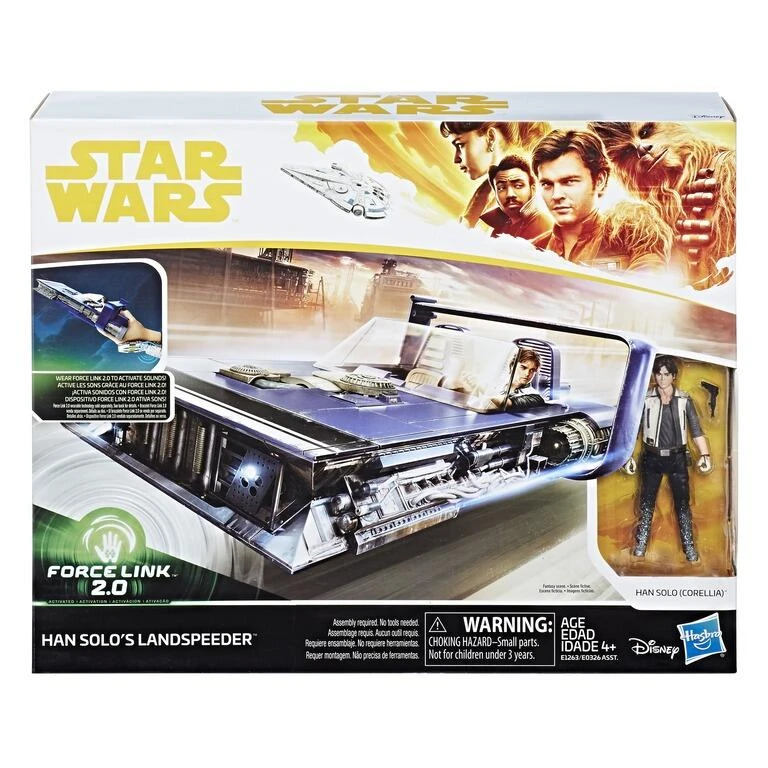 Hasbro Star Wars Solo Force Link 2.0 Vehicle Set - Han Solo's Landspeeder