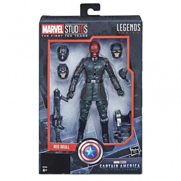 Hasbro Marvel Legends Cinematic Universe 10th Anniversary Red Skull 6-Inch Action Figure