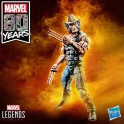 Hasbro Marvel 80th X-Men Marvel Legends 6-Inch Cowboy Logan Action Figure - Exclusive