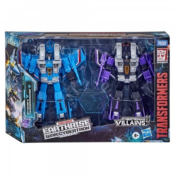 Hasbro Transformers War For Cybertron Exclusive Twin Pack - Cybertronian Villians Skywarp And Thundercracker