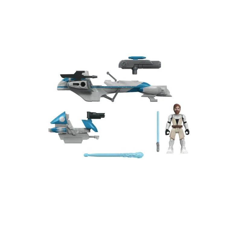 Hasbro Star Wars Mission Fleet Expedition Class Action Figure - Obi-Wan Kenobi With Barc Speeder