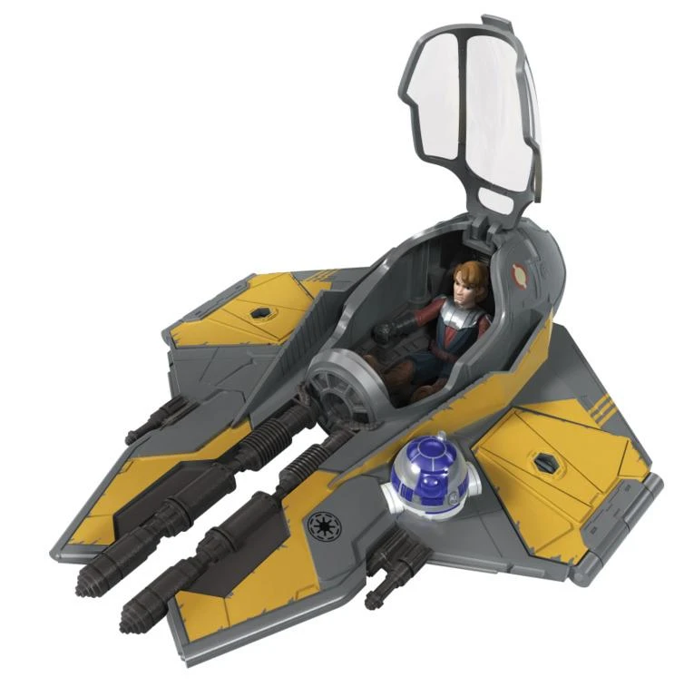 Hasbro Star Wars Mission Fleet Stellar Class Action Figure - Anakin Skywalker With Jedi Starfighter - Image 5