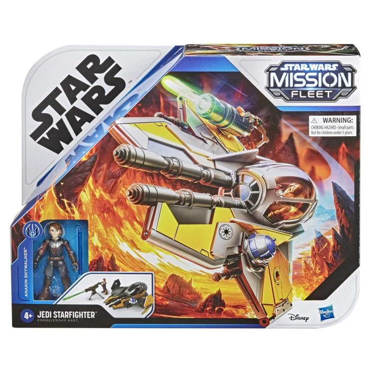 Hasbro Star Wars Mission Fleet Stellar Class Action Figure - Anakin Skywalker With Jedi Starfighter - Image 2