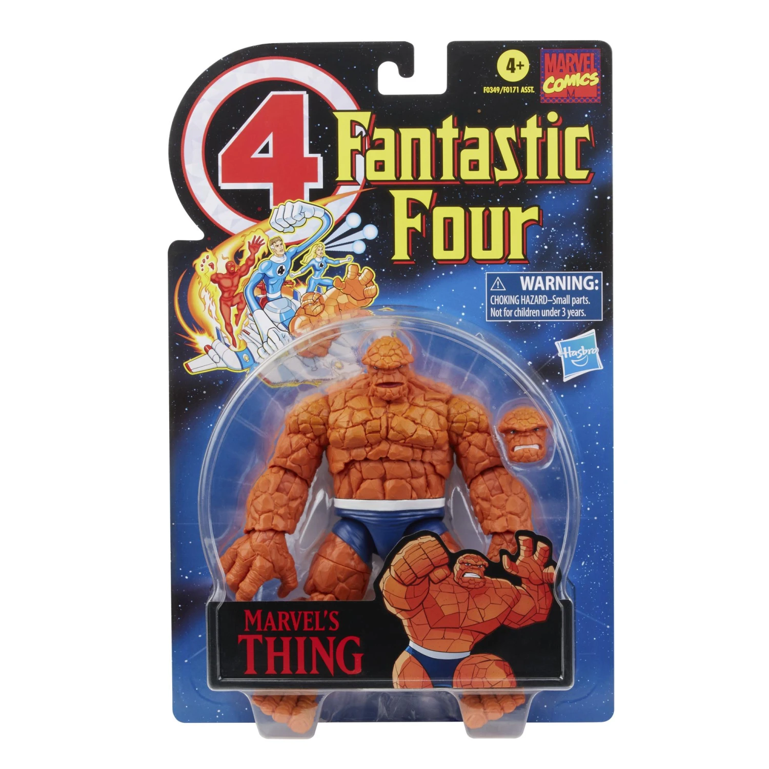 Hasbro Marvel Legends Fantastic Four Retro Action Figure - Marvel's Thing