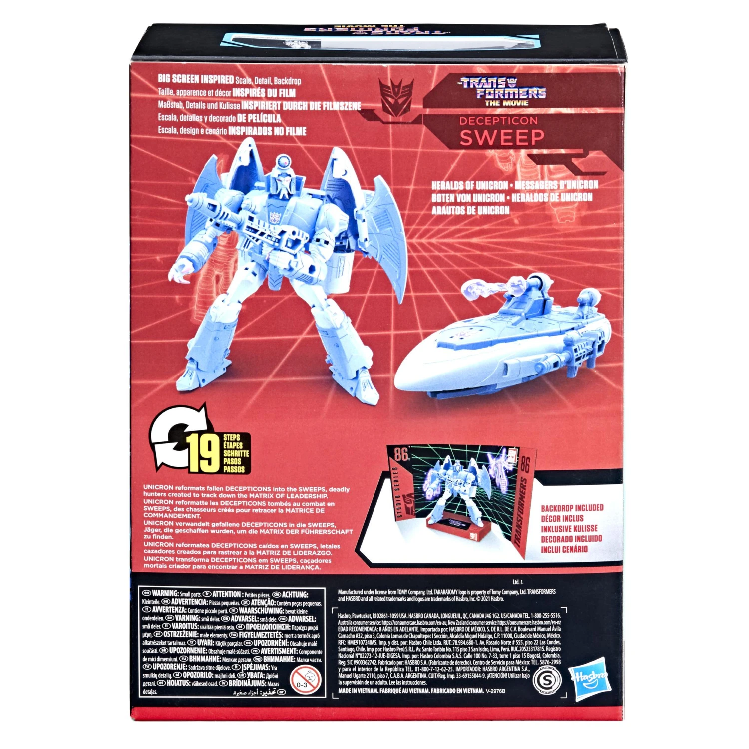 Hasbro Transformers Generations Studio Series Voyager 86 Action Figure - Sweep - Image 2