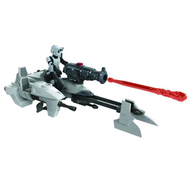 Hasbro Star Wars Mission Fleet Action Figure - Scout Trooper With Speeder Bike - Image 4