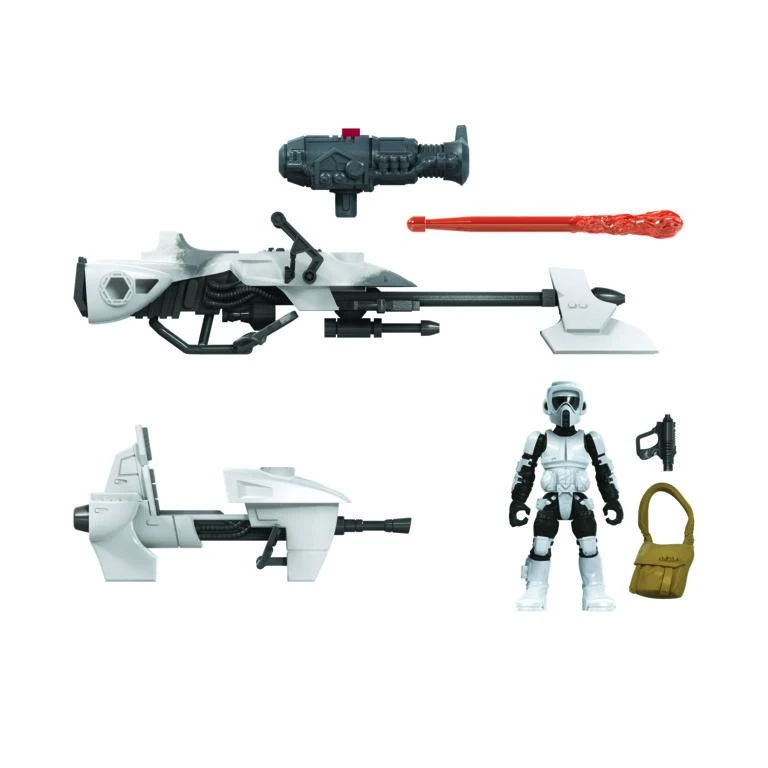 Hasbro Star Wars Mission Fleet Action Figure - Scout Trooper With Speeder Bike