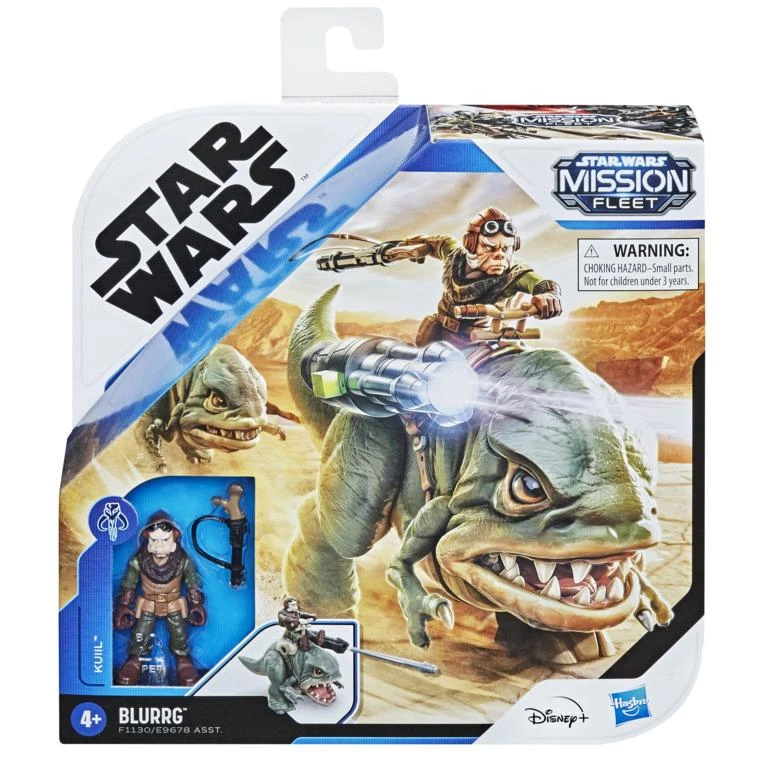 Hasbro Star Wars Mission Fleet Expedition Class Action Figure - Kuiil With Blurrg