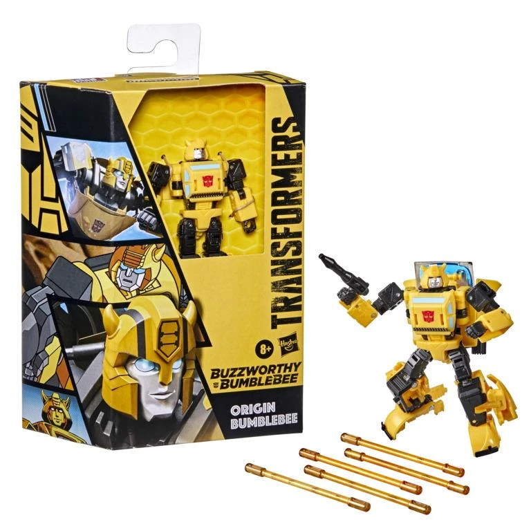 Hasbro Transformers Origin Bumblebee - Buzzworthy & Bumblebee
