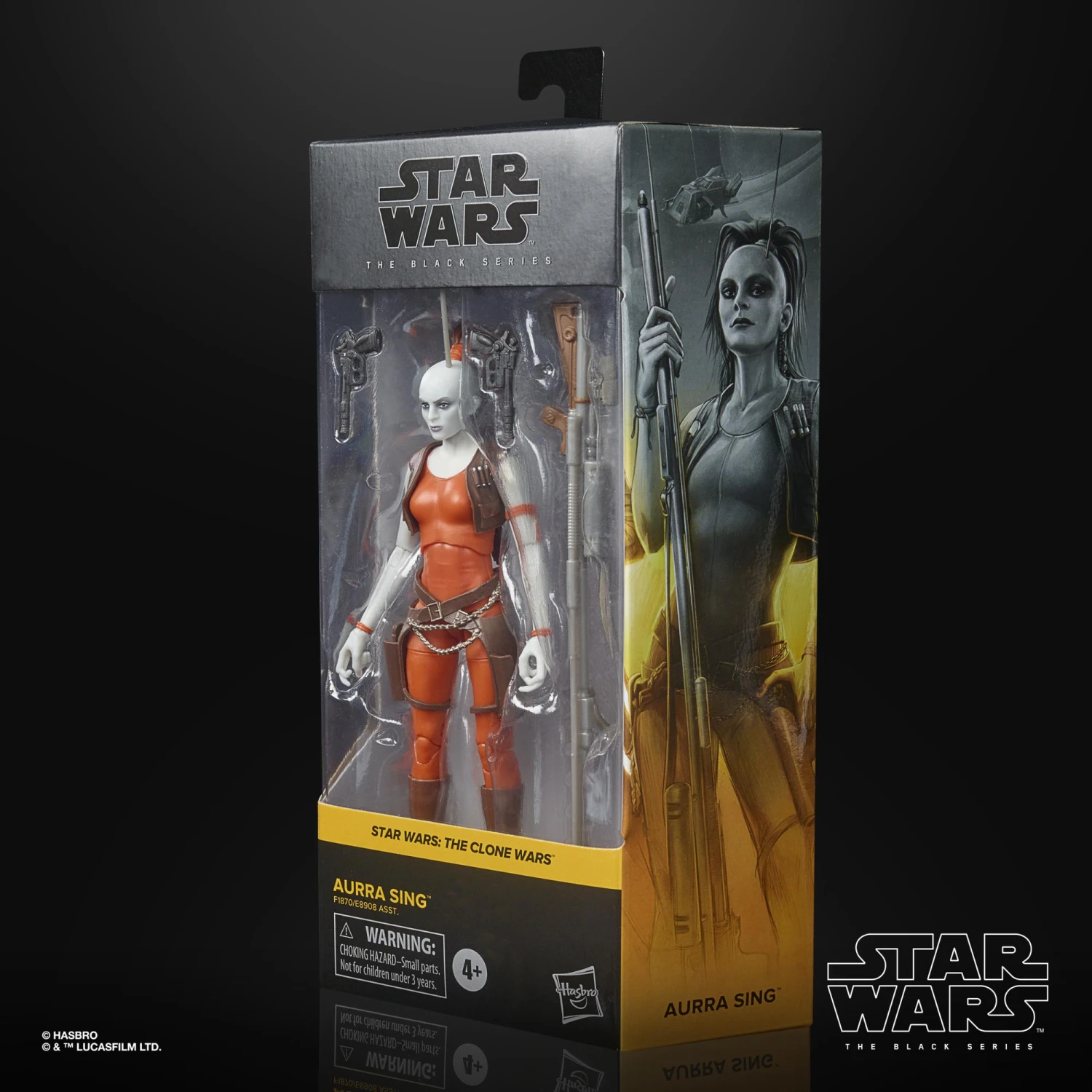 Hasbro Star Wars Black Series 6 Inch Action Figure Wave 30 - Aurra Sing - Image 4